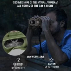 Hike Crew Camouflage Digital Night Vision Binoculars, See Clear in 100% Total Darkness, Large Viewing LCD Screen, Long Viewing Distance, Infrared Night Vision Goggles for Hunting with 7X Optical Zoom -Outlet Camping Gear Store unnamed file 1057