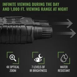 Hike Crew Digital Night Vision Binoculars, Capture HD Photos & Videos, See Clear in 100% Total Darkness, Long Viewing Distance, Large Viewing LCD Screen, Infrared Night Vision Goggles for Hunting -Outlet Camping Gear Store unnamed file 1065