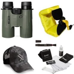 Vortex 8x42 Viper HD Binocular with Foam Float Strap Bundle