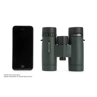 Celestron Trail Seeker 10x32 Binoculars - Green 5 Celestron Trail Seeker 10x32 Binoculars - Green - Image 3