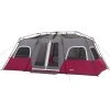 CORE Equipment Family Sized 12 Person 18 x 10 Feet Double Door Instant Cabin Tent with Room Dividers and Storage Pockets, Wine 1 CORE Equipment Family Sized 12 Person 18 x 10 Feet Double Door Instant Cabin Tent with Room Dividers and Storage Pockets, Wine -Outlet Camping Gear Store unnamed file 1217