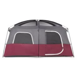 Core Equipment CORE Straight Wall 14 x 10 Foot 10 Person Cabin Tent with 2 Rooms & Rainfly, Red -Outlet Camping Gear Store unnamed file 1255