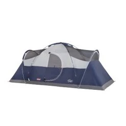 Coleman Elite Montana 8-Person Lighted Tent - Blue/Gray