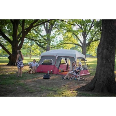 Core Equipment CORE Instant Cabin 14 x 9 Foot 9-Person Family Cabin Tent with Rain Fly, Carry Bag and 60 Second Assembly for Camping, Hiking, Red 6 Core Equipment CORE Instant Cabin 14 x 9 Foot 9-Person Family Cabin Tent with Rain Fly, Carry Bag and 60 Second Assembly for Camping, Hiking, Red - Image 4