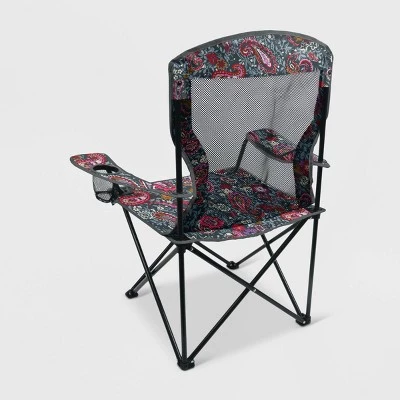 Vera Bradley + Coleman Broadband Quad Chair - Eden Paisley Gray 2 Vera Bradley + Coleman Broadband Quad Chair - Eden Paisley Gray