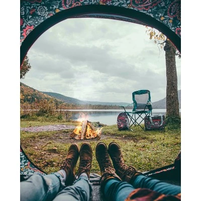 Vera Bradley + Coleman Broadband Quad Chair - Wildflowers Blue 10 Vera Bradley + Coleman Broadband Quad Chair - Wildflowers Blue - Image 8