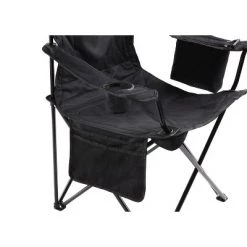Coleman Quad Portable Camping Chair with Built-In Cooler - Black