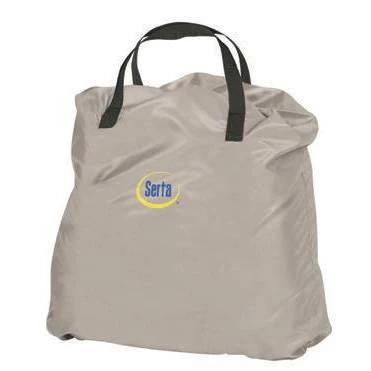 Serta Never Flat Fabric Series Raised with Internal Pump and Plush Air Mattress- 18" Queen (Beige) 4 Serta Never Flat Fabric Series Raised with Internal Pump and Plush Air Mattress- 18" Queen (Beige) - Image 2