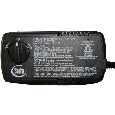 Serta Never Flat Fabric Series Raised with Internal Pump and Plush Air Mattress- 18" Queen (Beige) 5 Serta Never Flat Fabric Series Raised with Internal Pump and Plush Air Mattress- 18" Queen (Beige) - Image 3