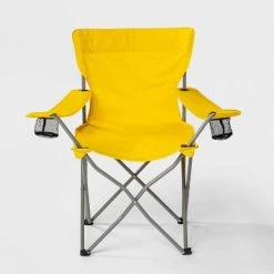 Adult Outdoor Portable Chair Yellow - Sun Squad™