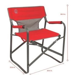 Coleman Outpost Breeze Folding Deck Chair - Red -Outlet Camping Gear Store unnamed file 1449