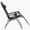 Kamp-Rite Outdoor Folding Reclining Zero Gravity Chair w/Headrest Pillow for Backyard, Camping, Tailgating, and Sports, 300 LB Capacity