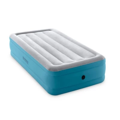 Intex Raised Airbed 16" Air Mattress with Hand Held 120V Pump - Twin Size 3 Intex Raised Airbed 16" Air Mattress with Hand Held 120V Pump - Twin Size