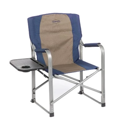 Kamp-Rite Portable Folding Director's Chair with Side Table & Cup Holder for Camping, Tailgating, and Sports, 350 LB Capacity 7 Kamp-Rite Portable Folding Director's Chair with Side Table & Cup Holder for Camping, Tailgating, and Sports, 350 LB Capacity - Image 5