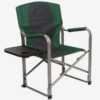 Kamp-Rite Portable Folding Director's Chair with Side Table & Cup Holder for Camping, Tailgating, and Sports, 350 LB Capacity 10 Kamp-Rite Portable Folding Director's Chair with Side Table & Cup Holder for Camping, Tailgating, and Sports, 350 LB Capacity - Image 8
