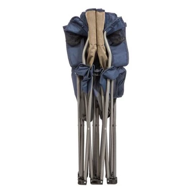 Kamp-Rite Portable 2 Person Folding Outdoor Camping Chair Loveseat with 2 Cupholders for Camping, Tailgating, and Sports, 500 LB Capacity 4 Kamp-Rite Portable 2 Person Folding Outdoor Camping Chair Loveseat with 2 Cupholders for Camping, Tailgating, and Sports, 500 LB Capacity - Image 2