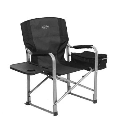 Kamp-Rite CC119 Heavy Duty Aluminum Director's Camping Chair with Cooler and Side Table, Black (2 Pack) 5 Kamp-Rite CC119 Heavy Duty Aluminum Director's Camping Chair with Cooler and Side Table, Black (2 Pack) - Image 3