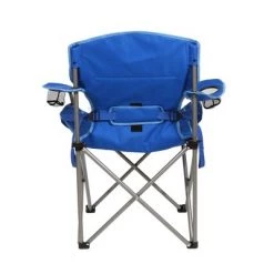 Kamp-Rite KAMPCC016 Outdoor Camping Padded Folding Lounge Chair with Lumbar Support, Arm Rests, and Cupholders, 2 Tone Blue (2 Pack) -Outlet Camping Gear Store unnamed file 1637