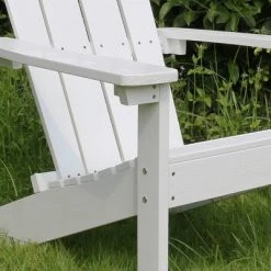 Lakeside Faux Wood Adirondack Outdoor Portable Chair White - Merry Products -Outlet Camping Gear Store unnamed file 1652