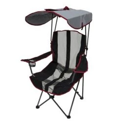 Kelsyus Premium Portable Camping Folding Outdoor Lawn Chair w/ 50+ UPF Canopy, Cup Holder, & Carry Strap, for Sports, Beach, Lake, Blue/Black (2 Pack) -Outlet Camping Gear Store unnamed file 1689