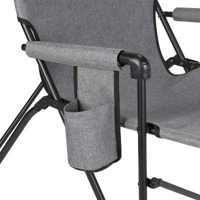Coleman Forester Deck Outdoor Portable Chair - Gray 4 Coleman Forester Deck Outdoor Portable Chair - Gray - Image 2