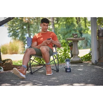 Coleman Forester Deck Outdoor Portable Chair - Gray 8 Coleman Forester Deck Outdoor Portable Chair - Gray - Image 6