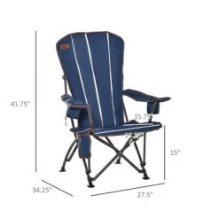 Outsunny Folding Camping & Beach Lounge Chair with Durable Oxford Fabric, Built-In Cup Holder, Bottle Opener 15 Outsunny Folding Camping & Beach Lounge Chair with Durable Oxford Fabric, Built-In Cup Holder, Bottle Opener -Outlet Camping Gear Store unnamed file 1786