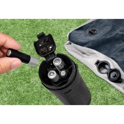 Intex 10" Queen Size Air Mattress with 2-Step AA Battery Inflation Pump System 5 Intex 10" Queen Size Air Mattress with 2-Step AA Battery Inflation Pump System - Image 3