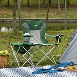 Outsunny Folding Camping Chair with Insulation Bag, Cup Holders And Side Table Director's Chair 17 Outsunny Folding Camping Chair with Insulation Bag, Cup Holders And Side Table Director's Chair -Outlet Camping Gear Store unnamed file 1826