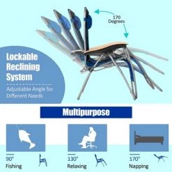 Costway 2PCS Folding Zero Gravity Chair Padded Lounge Chair w/ Beech Armrests Turquoise/Blue/Grey 16 Costway 2PCS Folding Zero Gravity Chair Padded Lounge Chair w/ Beech Armrests Turquoise/Blue/Grey -Outlet Camping Gear Store unnamed file 1851