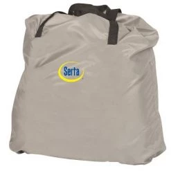 Serta 18" Pillow Top Air Mattress with Neverflat Pump - Queen