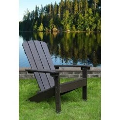 Lakeside Faux Wood Adirondack Outdoor Portable Chair Espresso - Merry Products -Outlet Camping Gear Store unnamed file 1935