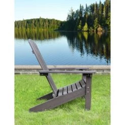 Lakeside Faux Wood Adirondack Outdoor Portable Chair Espresso - Merry Products -Outlet Camping Gear Store unnamed file 1938