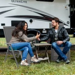 Costway 2PCS Patio Outdoor Folding Reclining Lounge Chair w/ Adjustable Backrest -Outlet Camping Gear Store unnamed file 1969