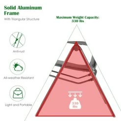 Costway 2PCS Patio Outdoor Folding Reclining Lounge Chair w/ Adjustable Backrest -Outlet Camping Gear Store unnamed file 1973