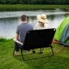 Outsunny Portable Folding Double Camping Chair Cup Holder, Loveseat for 2 Person, Outdoor Chair with Wood Armrest Beach Travel 2 Outsunny Portable Folding Double Camping Chair Cup Holder, Loveseat for 2 Person, Outdoor Chair with Wood Armrest Beach Travel -Outlet Camping Gear Store unnamed file 2006