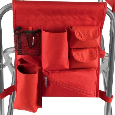 Picnic Time Disney Mickey Mouse Folding Camping Sports Chair - Red 8 Picnic Time Disney Mickey Mouse Folding Camping Sports Chair - Red - Image 6