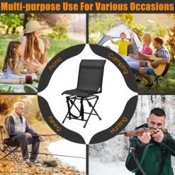 Costway Folding 360° Silent Swivel Hunting Chair Blind Chair All-weather Outdoor 15 Costway Folding 360° Silent Swivel Hunting Chair Blind Chair All-weather Outdoor -Outlet Camping Gear Store unnamed file 2106
