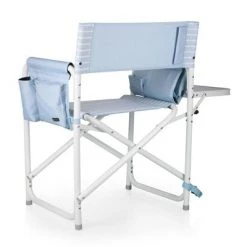 Picnic Time Outdoor Directors Chair - Mod Denim Stripes -Outlet Camping Gear Store unnamed file 2189