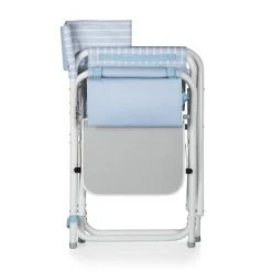 Picnic Time Outdoor Directors Chair - Mod Denim Stripes -Outlet Camping Gear Store unnamed file 2191