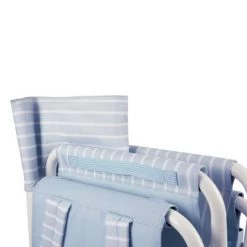 Picnic Time Outdoor Directors Chair - Mod Denim Stripes -Outlet Camping Gear Store unnamed file 2199