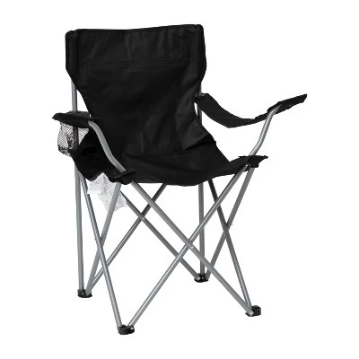 Emma and Oliver Folding Camping Chair, PE Coated Canvas with Steel Tube Frame, Integrated Cupholder and Convenient Carry Bag 15 Emma and Oliver Folding Camping Chair, PE Coated Canvas with Steel Tube Frame, Integrated Cupholder and Convenient Carry Bag - Image 13