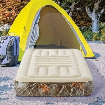 RealTree Edge Camo Lumbar Zone Support 10" Outdoor Air Mattress with Hands-Free Electric Pump - Twin 6 RealTree Edge Camo Lumbar Zone Support 10" Outdoor Air Mattress with Hands-Free Electric Pump - Twin - Image 4