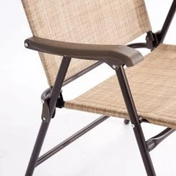 Costway Set of 2 Patio Folding Sling Back Chairs Camping Deck Garden Beach Yellow 17 Costway Set of 2 Patio Folding Sling Back Chairs Camping Deck Garden Beach Yellow -Outlet Camping Gear Store unnamed file 2344