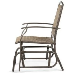 Costway Patio Swing Single Glider Chair Rocking Seating Steel Frame Garden Furni Brown 19 Costway Patio Swing Single Glider Chair Rocking Seating Steel Frame Garden Furni Brown -Outlet Camping Gear Store unnamed file 2371