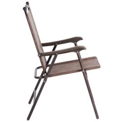 Costway Set of 2 Patio Folding Sling Back Chairs Camping Deck Garden Beach Brown 14 Costway Set of 2 Patio Folding Sling Back Chairs Camping Deck Garden Beach Brown -Outlet Camping Gear Store unnamed file 2392