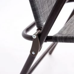 Costway Set of 2 Patio Folding Sling Back Chairs Camping Deck Garden Beach Gray -Outlet Camping Gear Store unnamed file 2412