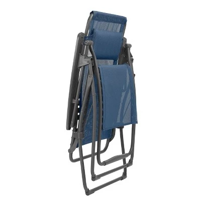 Lafuma Mobilier Lafuma Futura XL Zero Gravity Lawn Steel Framed Recliner Chair, Ocean (2 Pack) 4 Lafuma Mobilier Lafuma Futura XL Zero Gravity Lawn Steel Framed Recliner Chair, Ocean (2 Pack) - Image 2