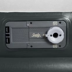 Sealy 94052E-BW 16 Inch High 2 Person Inflatable Mattress Internal I-Beam Queen Airbed w/ Built-In AC Air Pump, Pillow Headrest, and Storage Bag -Outlet Camping Gear Store unnamed file 255