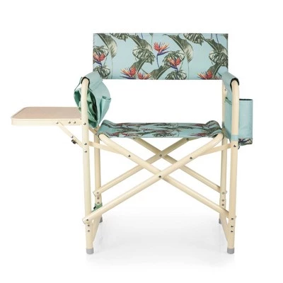 Picnic Time Outdoor Directors Chair - Tropical 4 Picnic Time Outdoor Directors Chair - Tropical - Image 2
